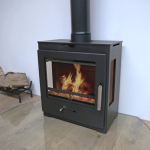 Pevex Bohemia X40 Cube Panorama 5kW Multi Fuel Stove