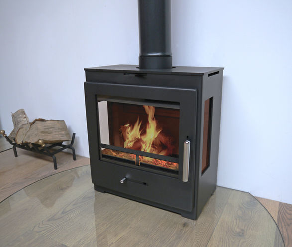 Pevex Bohemia X40 Cube Panorama 5kW Multi Fuel Stove