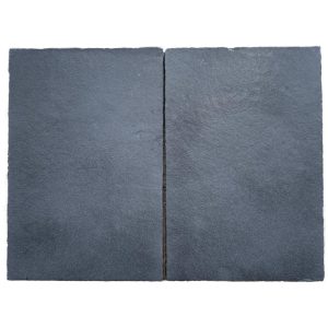 Black 2 Piece Stone Hearth