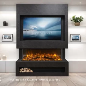 DLX 1250 Media Wall Suite - Cupria Slate