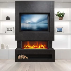 S1000 Media Wall Suite - Cupria Slate
