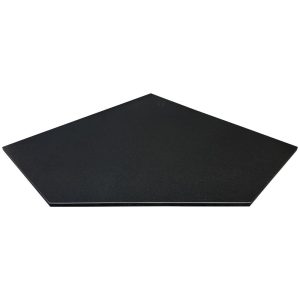 Black Granite Polished Pentagon