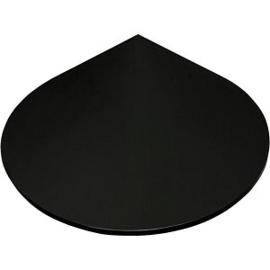 Black Granite Polished Teardrop
