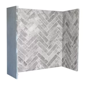 Iced Grey Herringbone Chamber