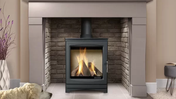 Portway Luxima Cream Vemiculite Gas Stove