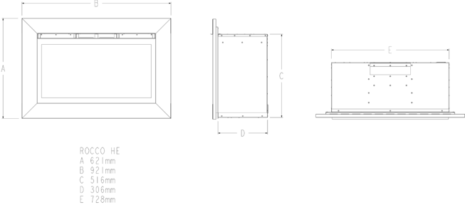 Flavel Rocco HE Wall Gas Fire - Image 3