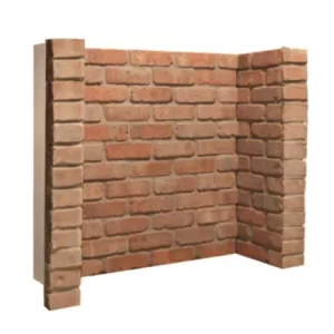 Rustic Brick Chamber with Front Returns