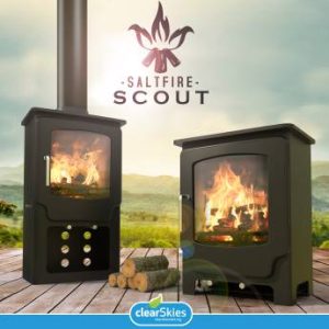 Saltfire Scout Tall Multifuel Stove