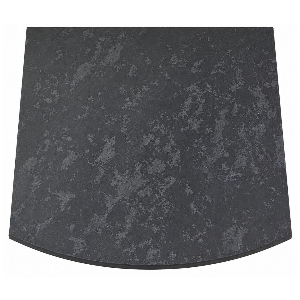 Brazilian Black Riven Slate Rectangle - Small 1/8