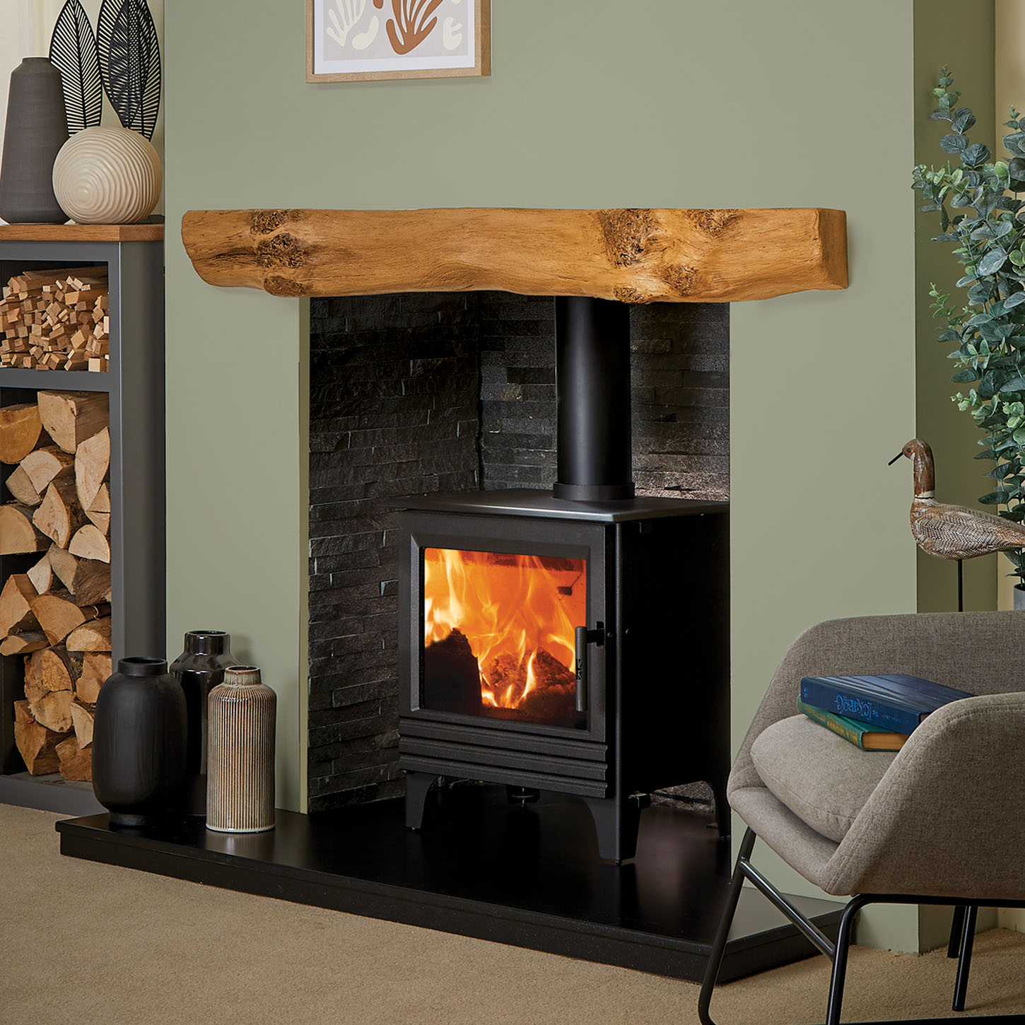 Vintage Non-Combustible Cast Beam